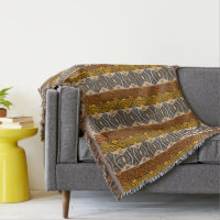 ethnic african tribal pattern throw blanket