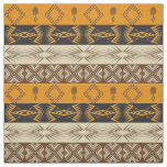 Ethnic African tribal striped pattern Fabric