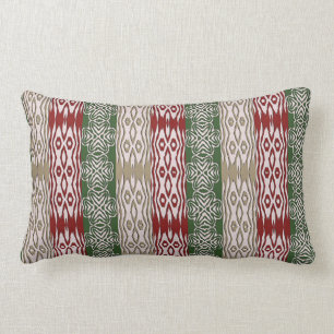Ethnic African tribal stripes pattern Lumbar Pillow