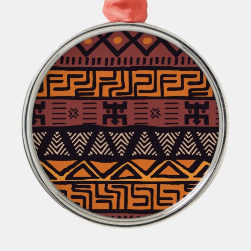 Ethnic African Vibes In Bohemian Style Metal Ornament