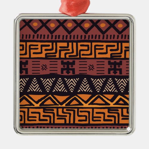 Ethnic African Vibes In Bohemian Style Metal Ornament