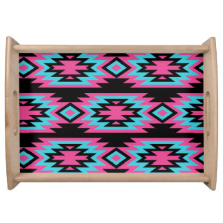 Ethnic American Indian: Aztec Motifs. Serving Tray
