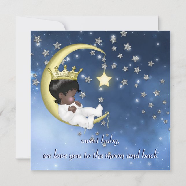 Ethnic Baby Shower Invitation (Front)