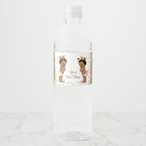 Ethnic Baby Shower Water Bottle Labels