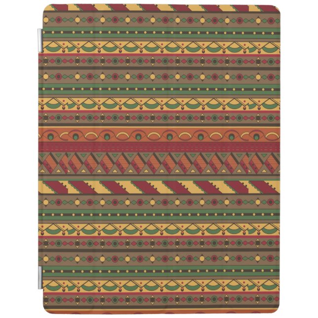 Ethnic background iPad smart cover (Front)