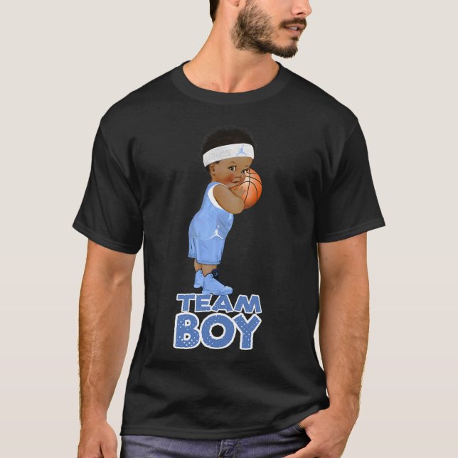 Ethnic Basketball Team Boy Baby T-Shirt (Front)