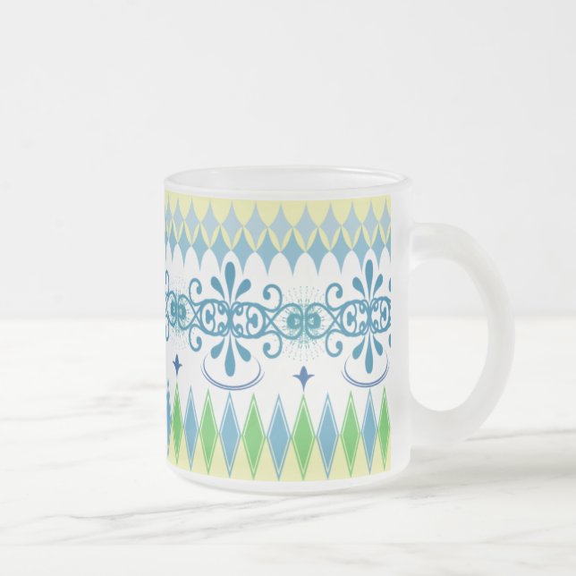 Ethnic Blue Mug 02 (Right)