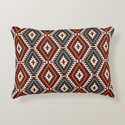 Ethnic Bohemian Fashionable Seamless Ornament Accent Pillow