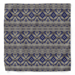 ethnic bohemian golden pattern bandana