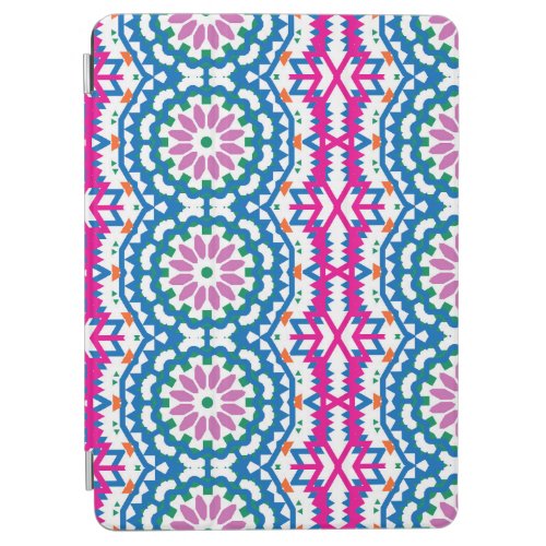Ethnic Bohemian Pattern with Flowers iPad Air Cover