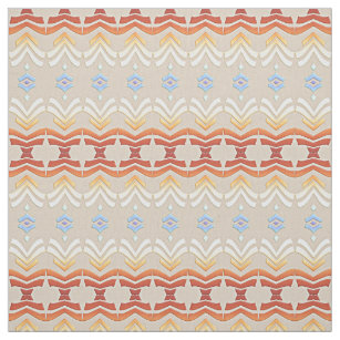 ethnic bohemian style geometric pattern. fabric