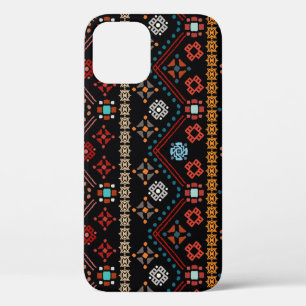 Ethnic Boho: Colorful Tribal Seamless. iPhone 12 Case