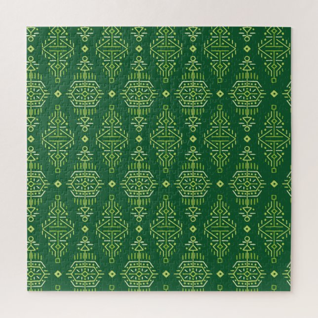 Ethnic Boho: Creative Tribal Seamless. Jigsaw Puzzle (Vertical)