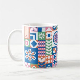Ethnic boho seamless pattern. Tribal art print. Ab Coffee Mug