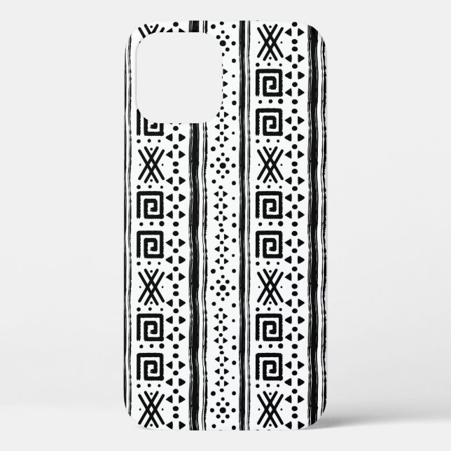 Ethnic Boho Tribal Art Print Case-Mate iPhone Case (Back)