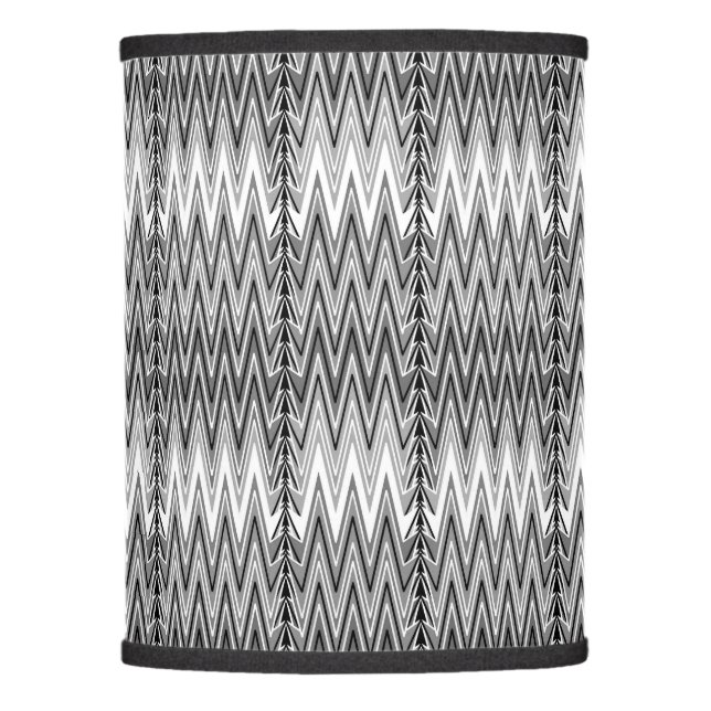 Ethnic Chevron Damask, Lamp Shade (Front)