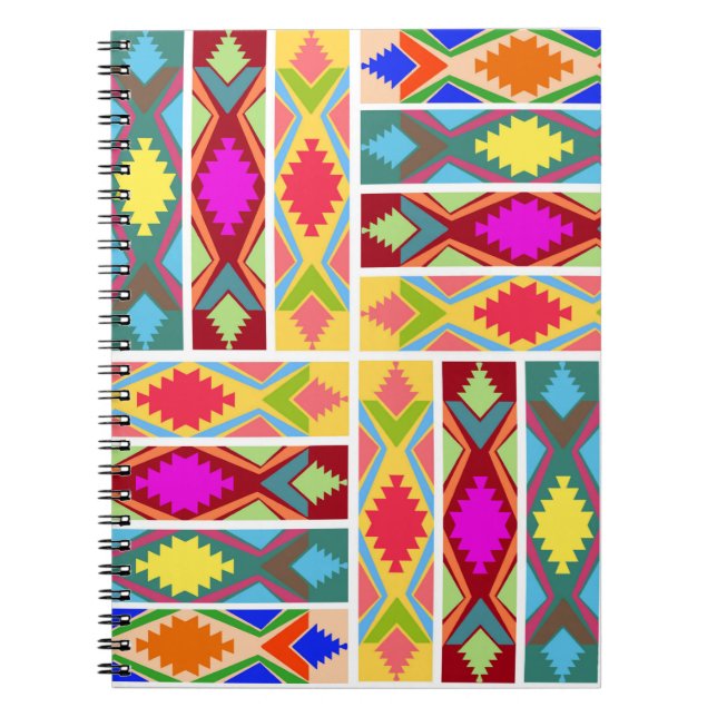 Ethnic Colors Notebook (Front)