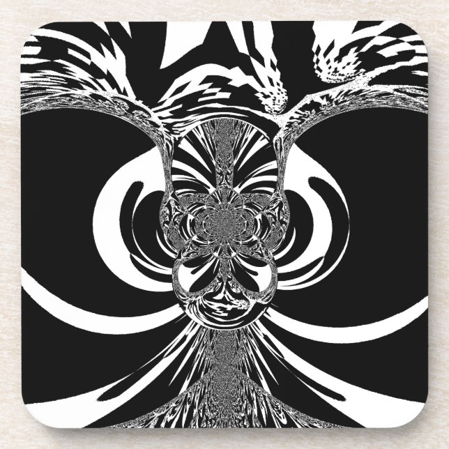 Ethnic Design Beverage Coaster (Front)