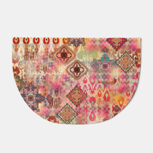 Ethnic Digital Abstract Seamless Pattern Doormat