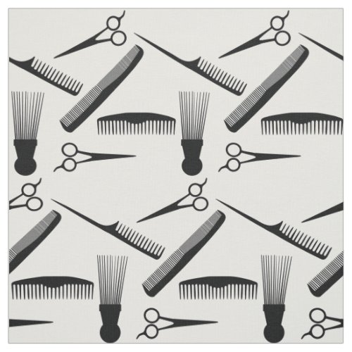 Ethnic diverse natural hair comb barber tools fabric