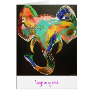 Ethnic Elephant Cards