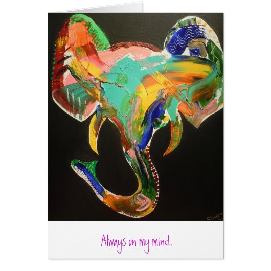 Ethnic Elephant Cards (Front)