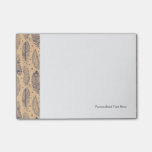 Ethnic Feather Outline Pattern Post-it Notes
