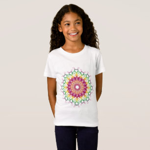 Ethnic floral mandala. T-Shirt