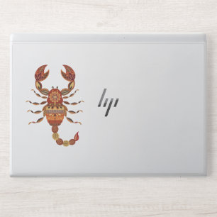 Ethnic Floral Scorpion HP Laptop Skin