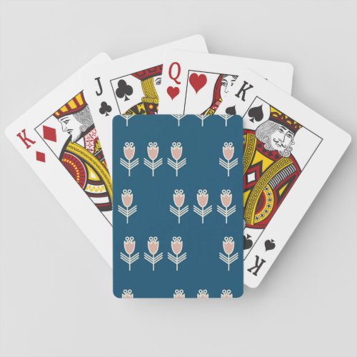 Ethnic Floral Vintage Decorative Ornament Playing Cards