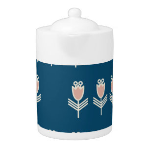 Ethnic Floral: Vintage Decorative Ornament Teapot