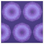 Ethnic Floral Violet Mandala Fabric