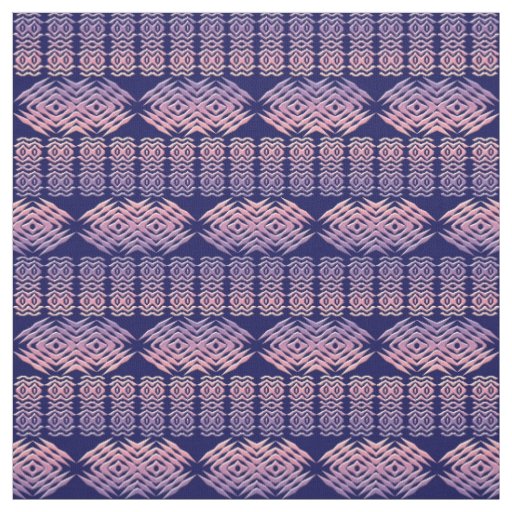 Ethnic Geometric African Stripes Pattern Fabric