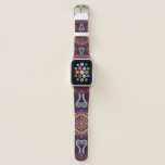 Ethnic Geometric Colorful Seamless Design Apple Watch Band