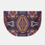 Ethnic Geometric Colorful Seamless Design Doormat