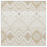 Ethnic Geometric Floral Tribal Seamless Pattern 2 Fabric