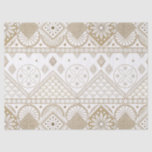 Ethnic Geometric Floral Tribal Seamless Pattern 2 Tissue Paper