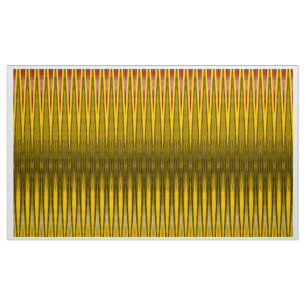 Ethnic Geometric Gold Fabric