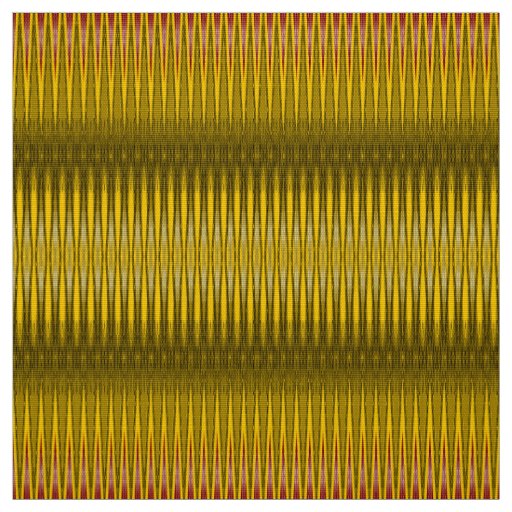 Ethnic Geometric Gold Fabric