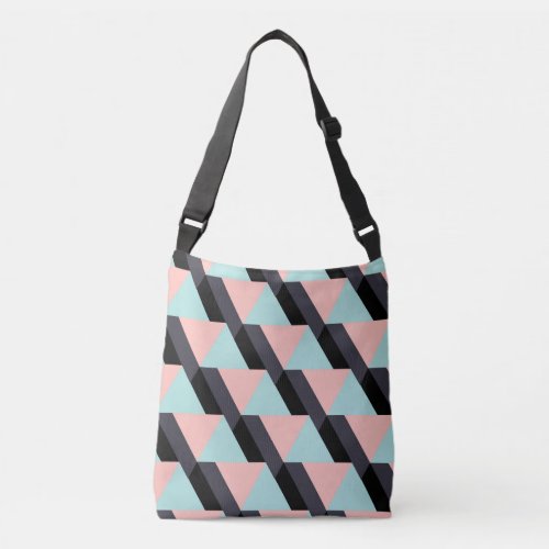 Ethnic Geometric Seamless Ornament Crossbody Bag