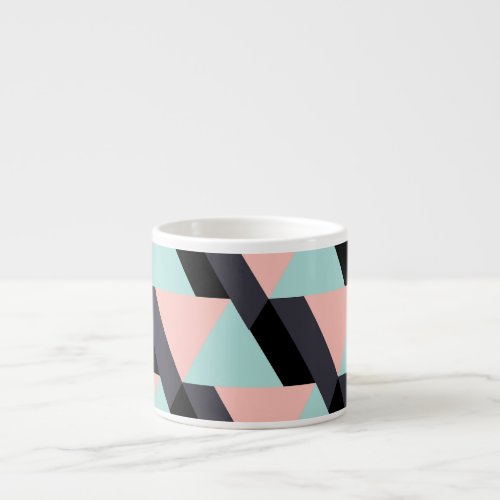 Ethnic Geometric Seamless Ornament Espresso Cup