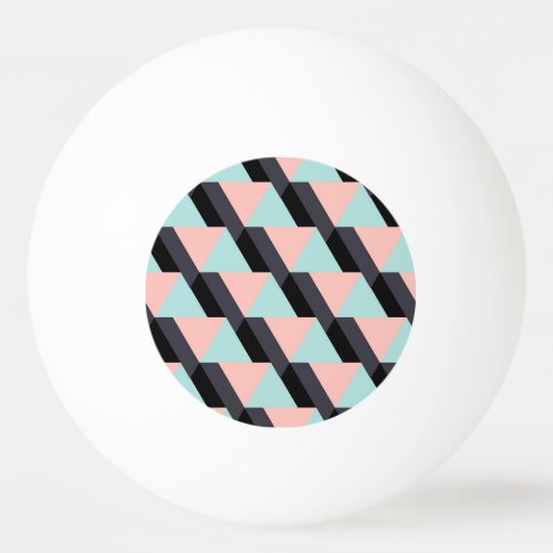 Ethnic Geometric Seamless Ornament Ping Pong Ball