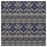 ethnic golden seamless pattern fabric