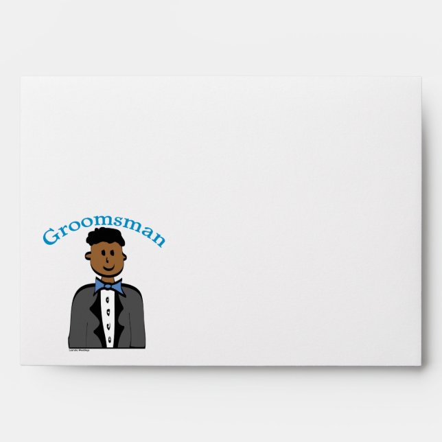 Ethnic Groomsman Envelope (Front)