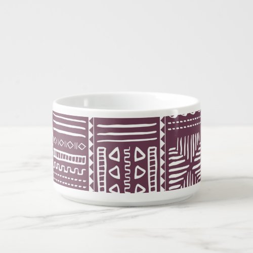 Ethnic hand drawn pattern vintage style bowl