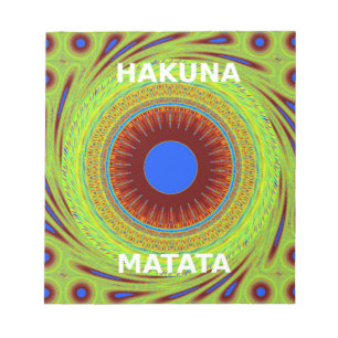 Ethnic Have a Nice Day and a Better Night Notepad