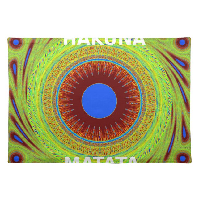 Ethnic Have a Nice Day and a Better Night Placemat (Front)