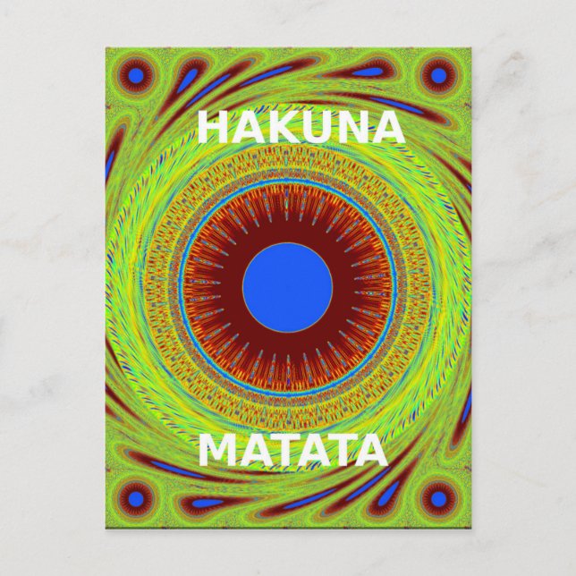 Ethnic Have a Nice Day and a Better Night Postcard (Front)