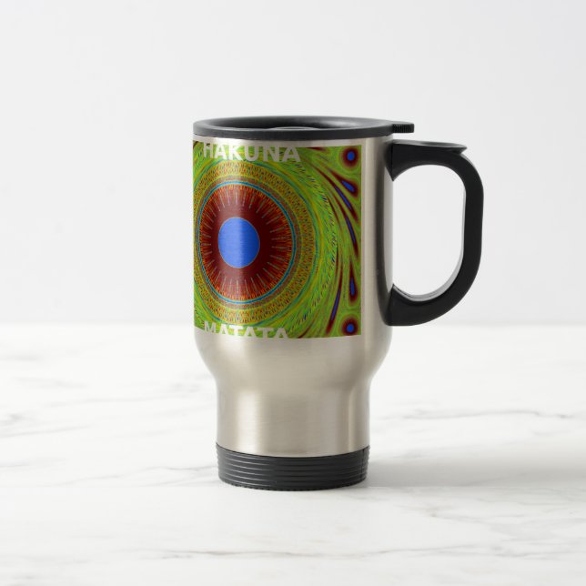 Ethnic Have a Nice Day and a Better Night Travel Mug (Right)