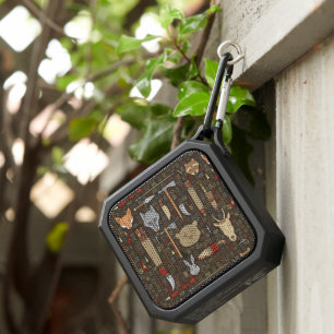 Ethnic Hunting Pattern Bluetooth Speaker